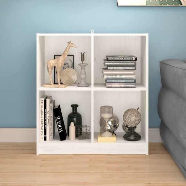 Maison Exclusive - Vit buffé 70x33x76 cm av massivt furu Vit