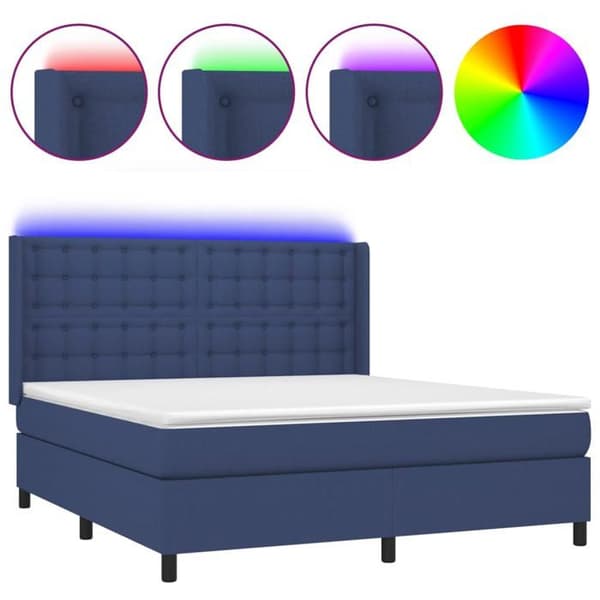Maison Exclusive - LED-jousipatja kangaspäädyllä