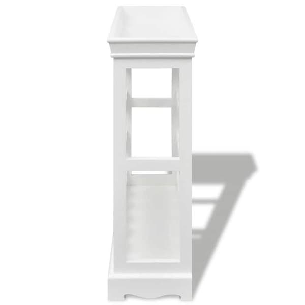 Maison Exclusive - Vinflaskskåp Abreu Blanc Vit