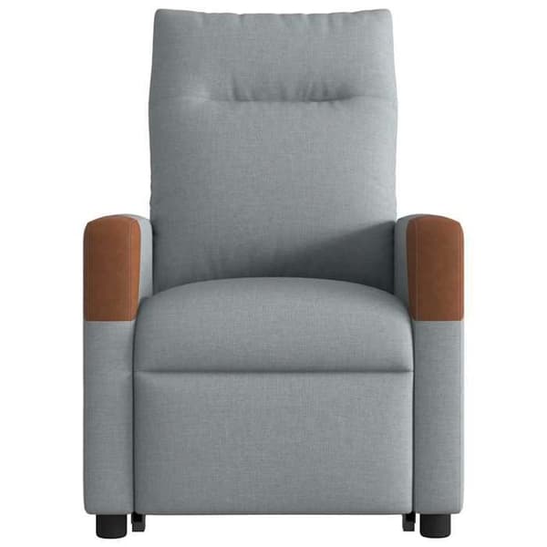 Maison Exclusive - Lätt grå recliner i tyg