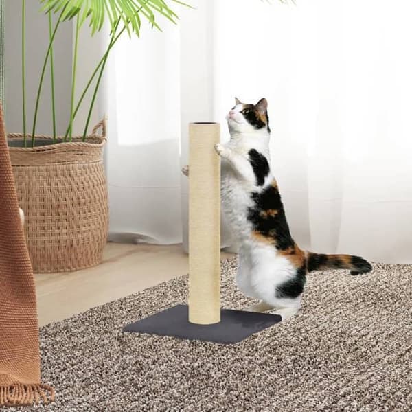 Maison Exclusive - Mörkgrå kattställning 22x22x45 cm Mörkgrå