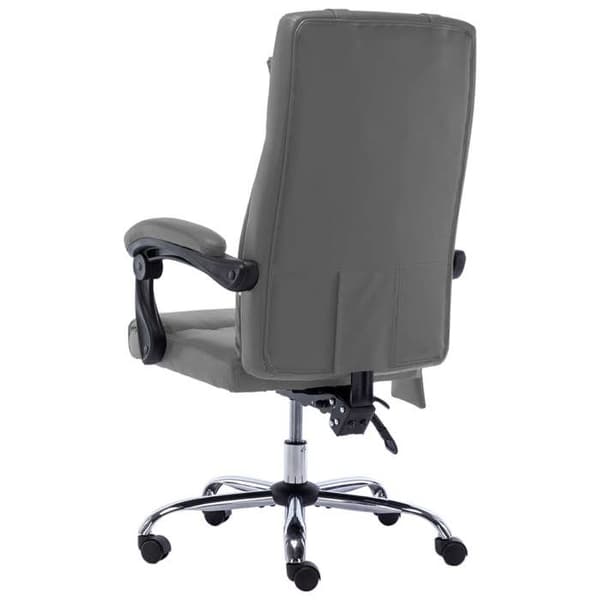 Maison Exclusive - Massage kontorstol Anthracite Similicuir antracit