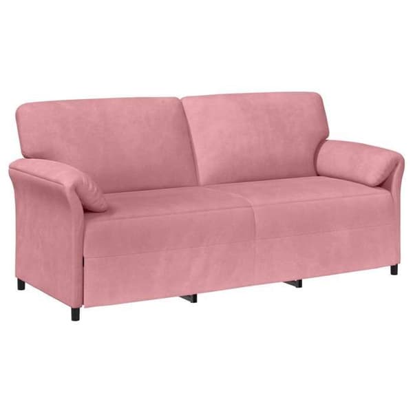 Maison Exclusive - Sofa 3 pladser Rosa 198 x 83 x 95 cm Velour