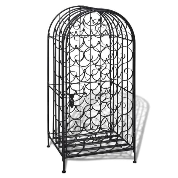 Maison Exclusive - Flaskställ för 35 flaskor Metall