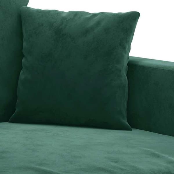 Maison Exclusive - Soffa 2-sits Grön mörk 140 cm Sammet