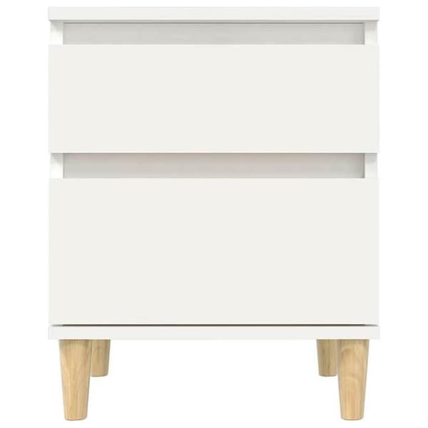 Maison Exclusive - Sängbord 2 st Vit 40x35x50 cm