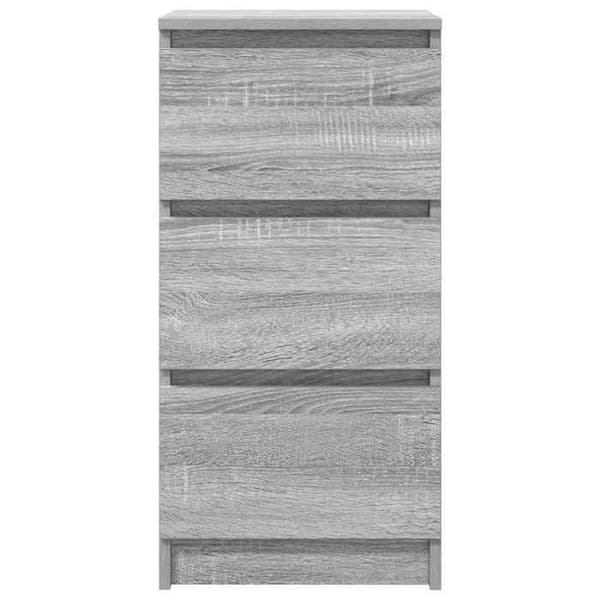 Maison Exclusive - Buffé Sonoma grå 37,5x35x76 cm ingenjörsträ