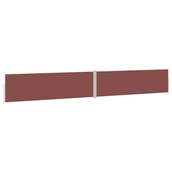 Maison Exclusive - Retractable sidotak för uteplats 170x1200 cm Brun