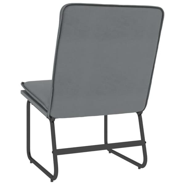 Maison Exclusive - Grå liggestol 54x75x76 cm kunstlæder