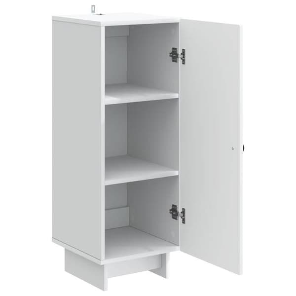 Maison Exclusive - Buffet Hvid 33 x 34,5 x 90 cm Ingeniørtræ