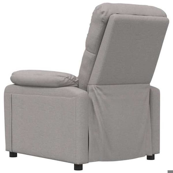 Maison Exclusive - Massagefåtölj Taupe Tyg