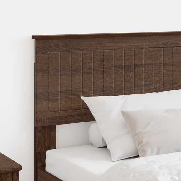 Hovedgærde - EKSKLUSIV HUS - Rektangulær - Ingeniørtræ - Brun - Minimalistisk design