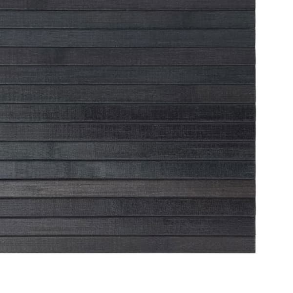 Maison Exclusive - Rektangulär matta grå 100x300 cm bambu