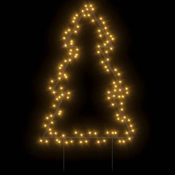 Maison Exclusive - Lysende dekoration juletræ med pinde 115 LED 90 cm
