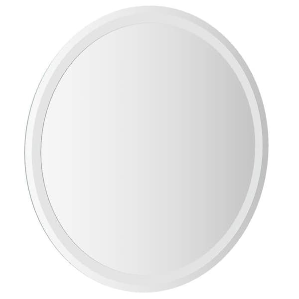 Maison Exclusive - Rund LED-badrumsspegel 70 cm