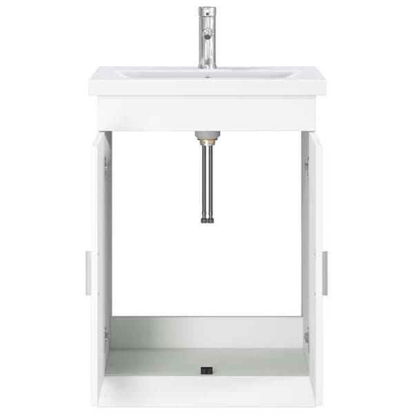 Maison Exclusive - Badmöbelset Vit 61 x 40 x 84,5 cm