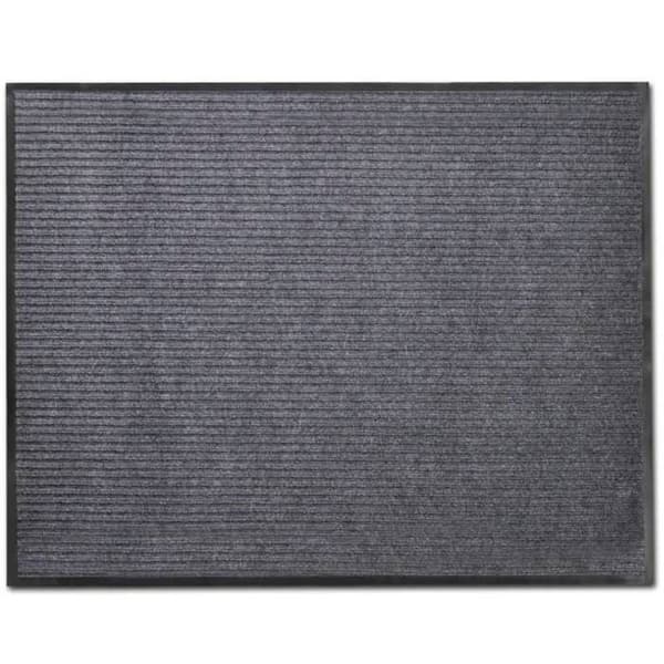Maison Exclusive - Ovimatot 2 kpl PVC harmaa 90x60 cm Grå