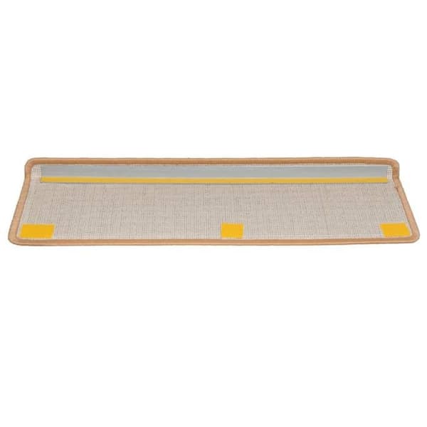 Maison Exclusive - Trappmatta 10 delar 65 x 21 x 4 cm Beige Rektangulär kant beige