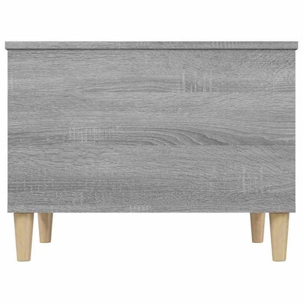 Soffbord - EXKLUSIV HEM - Sonoma - Höj- och sänkbart bord - Dold förvaring - Grå ingenjörsträ Sonoma grå