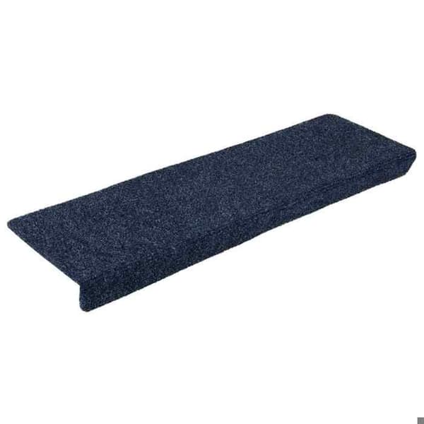 Maison Exclusive - Selvklæbende trappetæpper 10 stk. 65 x 21 x 4 cm Antracit Rektangulær kant antracit
