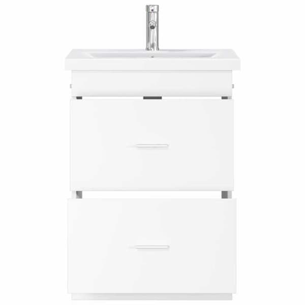 Maison Exclusive - Badeværelsesmøbel sæt Hvid 61 x 40 x 84,5 cm