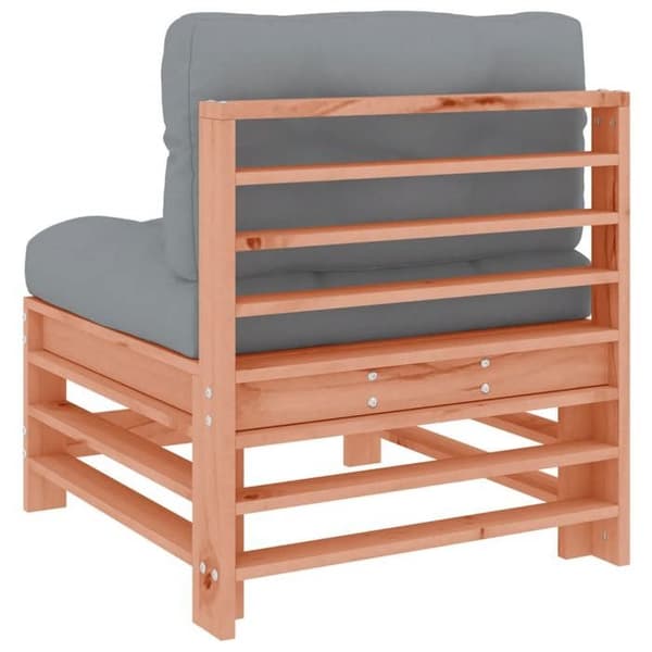 Maison Exclusive - Central soffa med kuddar i massiv douglasträ