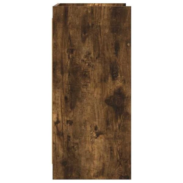 Maison Exclusive - Buffé Ek rökt 75 x 36 x 80 cm Ingenjörsträ