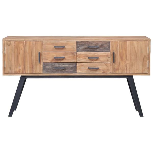 Maison Exclusive - Sidearmatur 110x30x75 cm Solid Teak