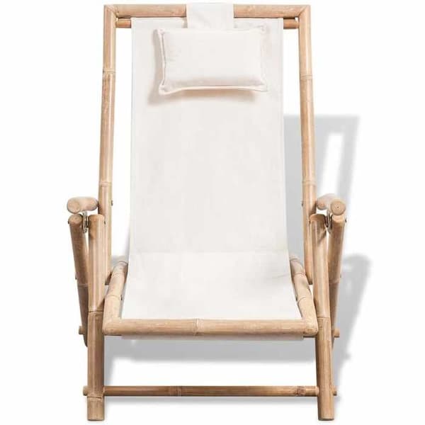 Maison Exclusive - Uteplatsstol i bambu