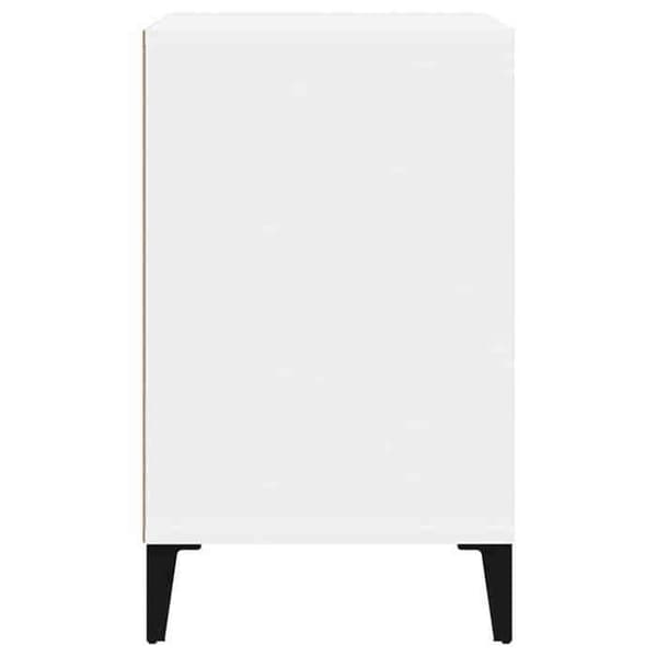 Skoskåp - EXKLUSIV HEM - 102x36x60 cm - Vit - Ingenjörsträ - 5 hyllor Vit