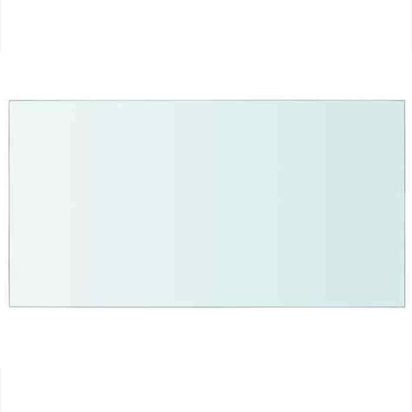 Maison Exclusive - Panel til hylde Klart glas 40 x 25 cm Transparent