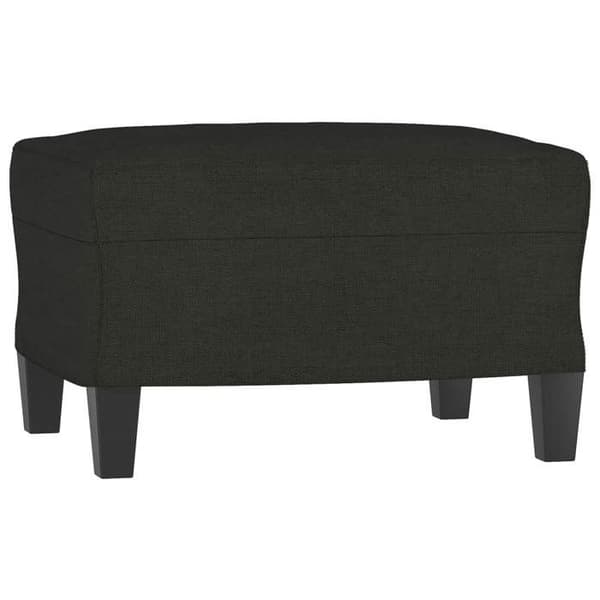 Maison Exclusive - 4-delars soffgrupp svart tyg