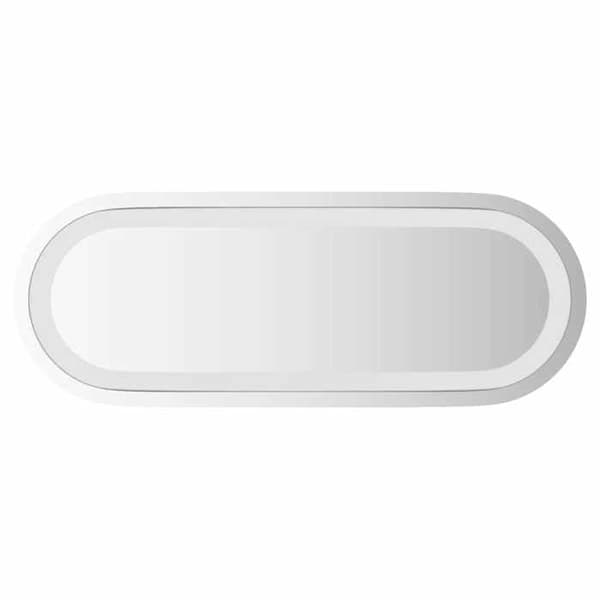 Maison Exclusive - LED-badrumsspegel 40x15 cm oval