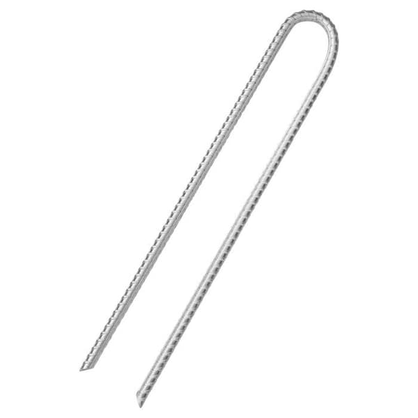 Maison Exclusive - Tältpinnar 12st U-formade 37cm Ø11,3mm galvaniserat stål