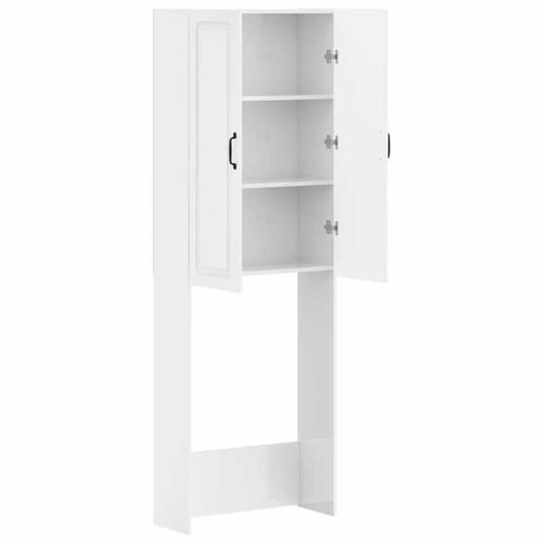 Maison Exclusive - Toilettskabe UTRECHT Hvid højglans 66 x 25,5 x 190 cm