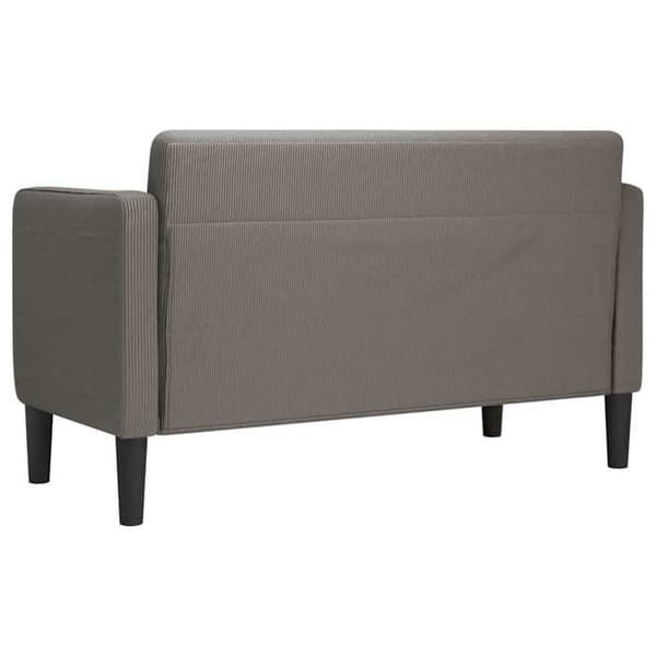 Maison Exclusive - Vaaleanharmaa 109 cm:n samettinen sohva