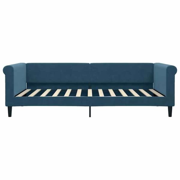 Maison Exclusive - Dagbädd med utdragssäng utan madrass blå 100x200 cm Blå