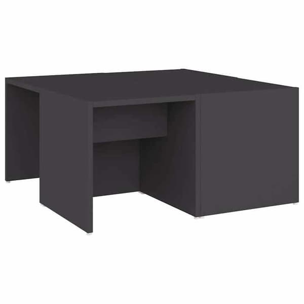 Borde - EKSKLUSIV HUS - Sæt med 4 dele - Grå - 33x33x33 cm - Spånplader grå