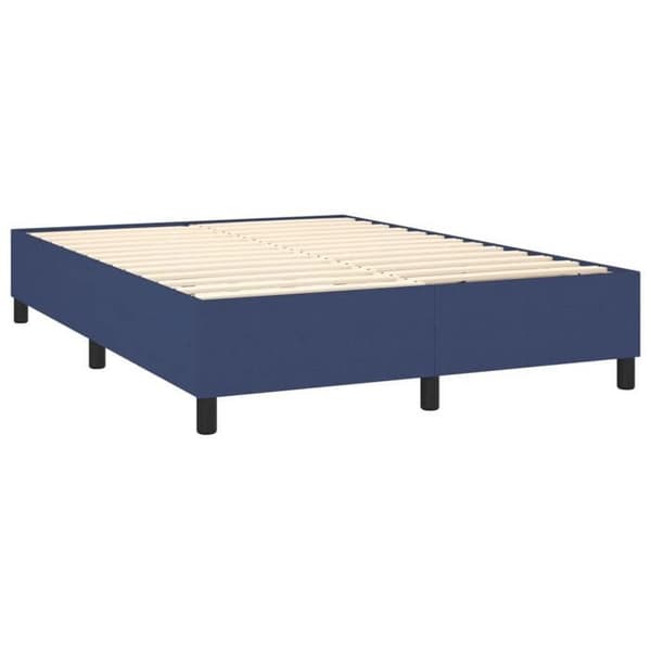 Maison Exclusive - Sängyn joustolatikko LED-sininen patja 140x190 cm Kangas