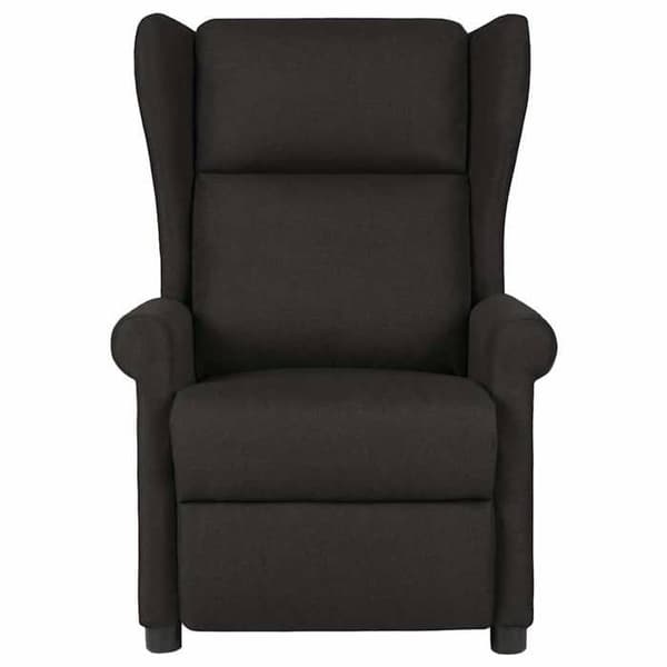 Maison Exclusive - Svart tyg massagefåtölj