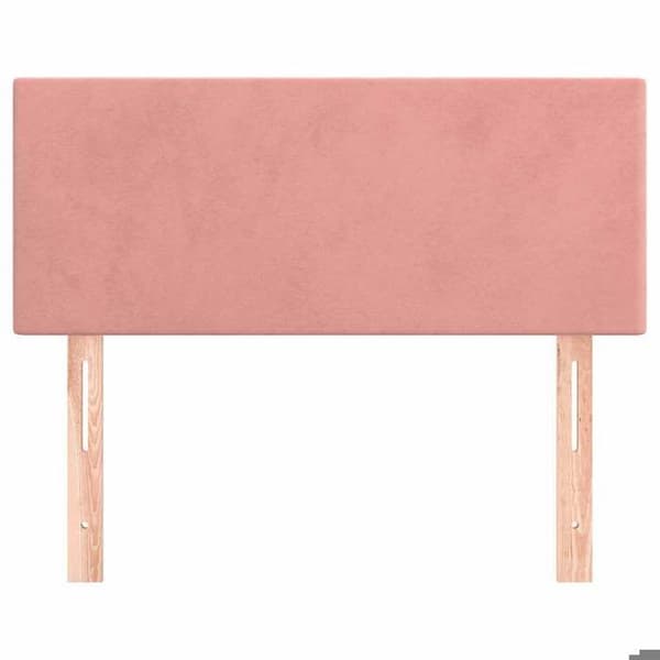 Maison Exclusive - Sänggavel Rosa 90x5x78/88 cm Sammet