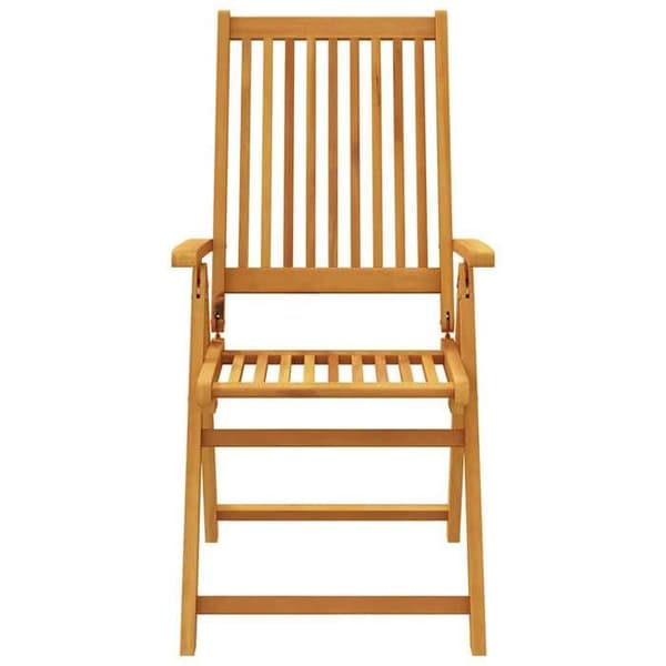 Maison Exclusive - Trädgårdsset 7 delar 180x90x75 cm i solid akaciaträ