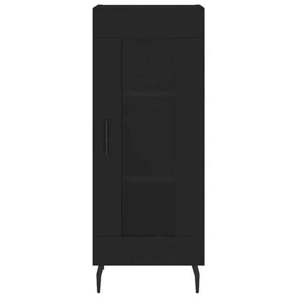 Maison Exclusive - Buffet Sort 34,5x34x90 cm Ingeniørtræ