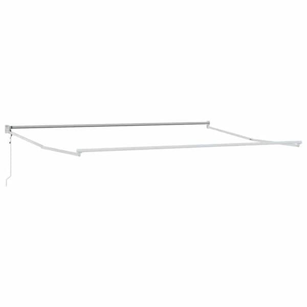 Maison Exclusive - Fällbart tak i gult och orange 400 × 300 cm