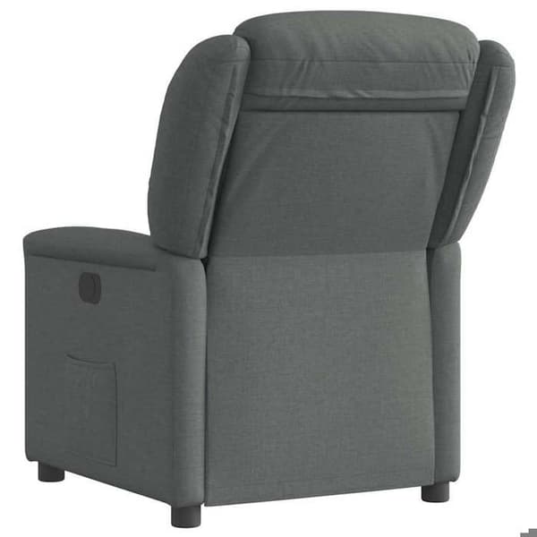 Maison Exclusive - Grått tyg reclinerfåtölj