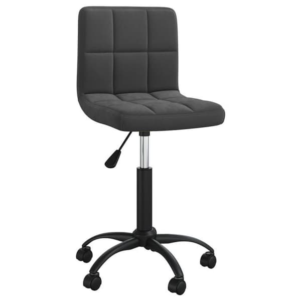 Maison Exclusive - Drejestol til spisestue Sort Velour