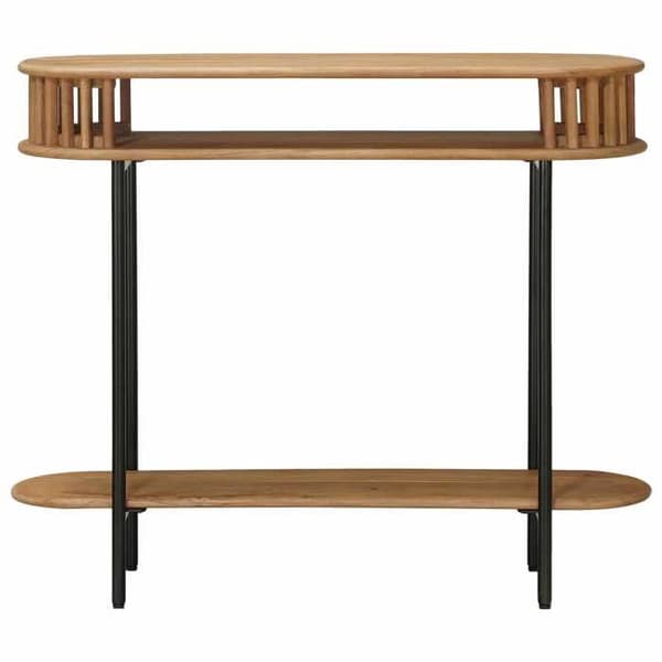 Maison Exclusive - Håndlavet sidebord Brun Teak 90 x 30 x 75 cm