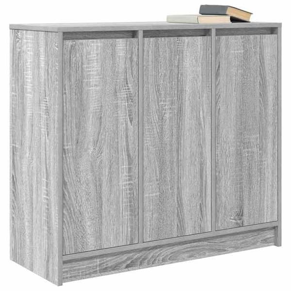Maison Exclusive - Sonoma harmaa buffet 85x34x76 cm insinööripuusta