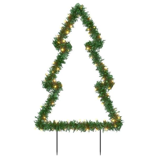Maison Exclusive - Ljusdekoration julgran med pinnar 80 LED 60 cm