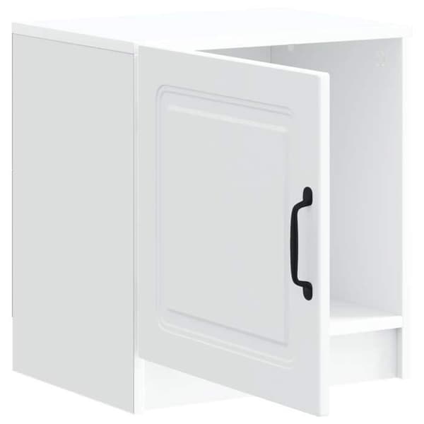 Maison Exclusive - Natbord 2 dele Hvid 43 x 34,5 x 47 cm